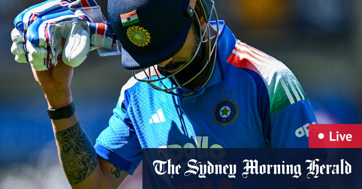 Scores, results, news updates as Australia strive to clinch three-match series in game three at SCG