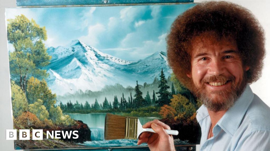 Bob Ross paintings to be auctioned to help fund US public broadcasting