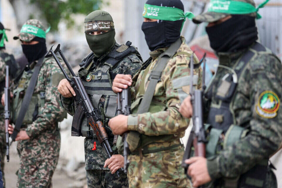 מחבלי חמאס (ארכיון) , רויטרס