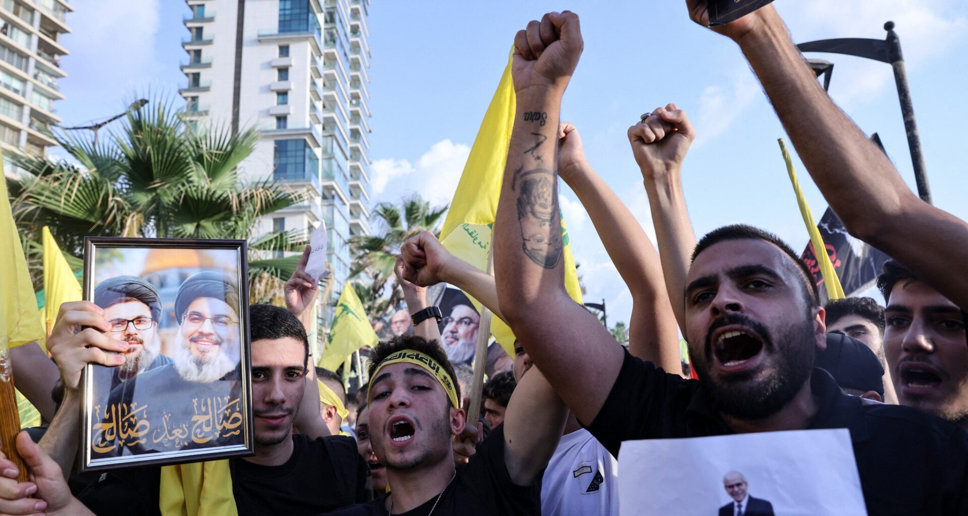 Lebanon has used up all of of its explosives blowing up Hezbollah arms caches