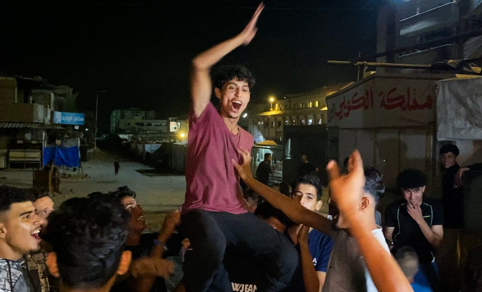 Gazans cheer news of ceasefire deal as Hamas calls it 'fruits of tremendous sacrifice'