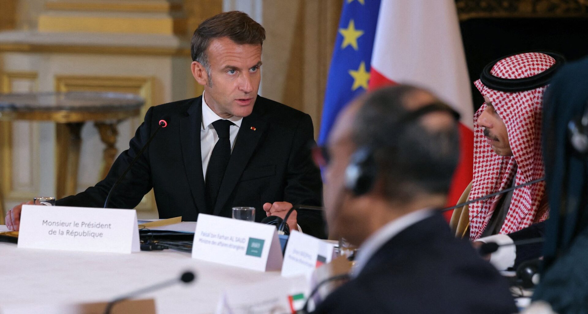 Macron: Gaza deal a 'great hope' but settlements an 'existential threat' to peace