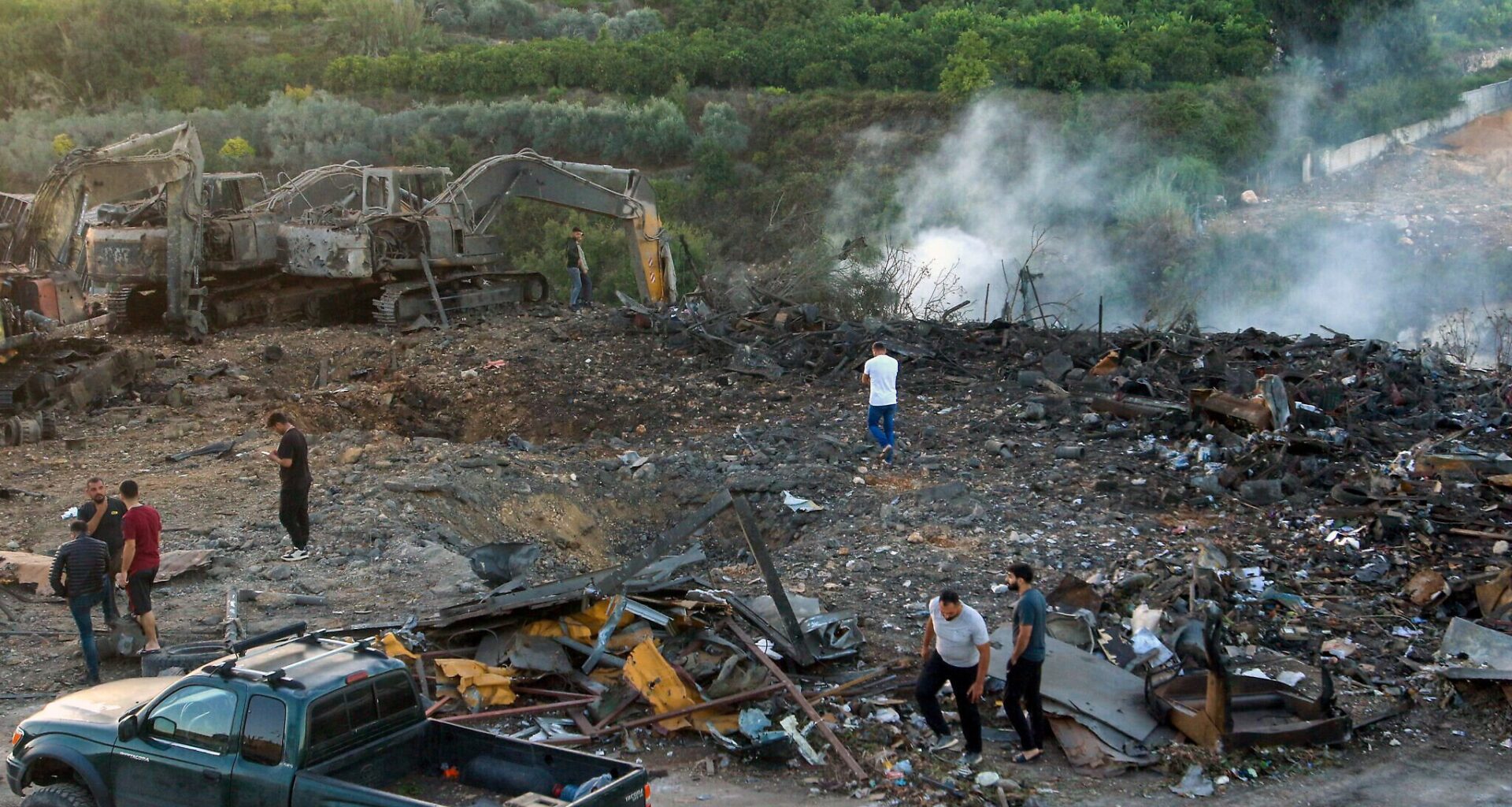 IDF says strikes in Lebanon destroyed hundreds of Hezbollah construction vehicles