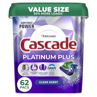 Cascade Platinum Plus Dishwasher Pods