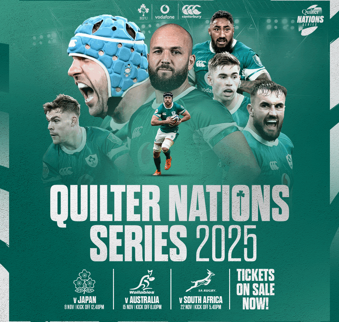 Irish Rugby | Farrell And O’Brien Added To Ireland Squad