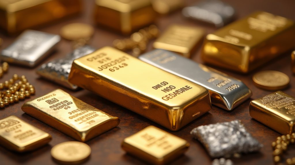 Gold and silver prices hit records on credit fears, US-China tensions