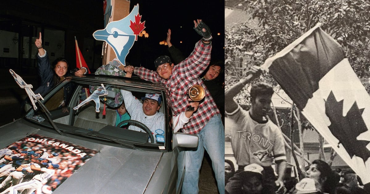 This is what it was like in Toronto the last time the Blue Jays were in a World Series - CTV News