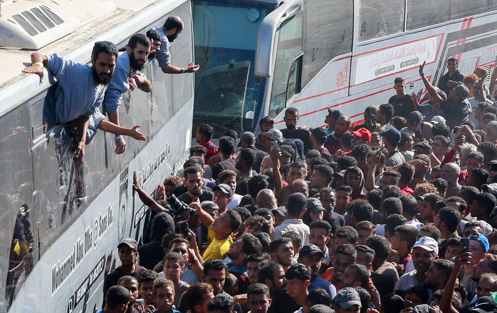 חגיגות קבלת הפנים בחאן יונס, עזה