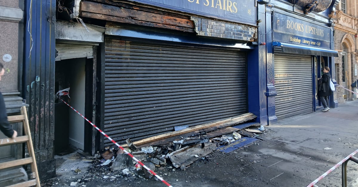 Independent Dublin bookstore damaged in arson attack – The Irish Times