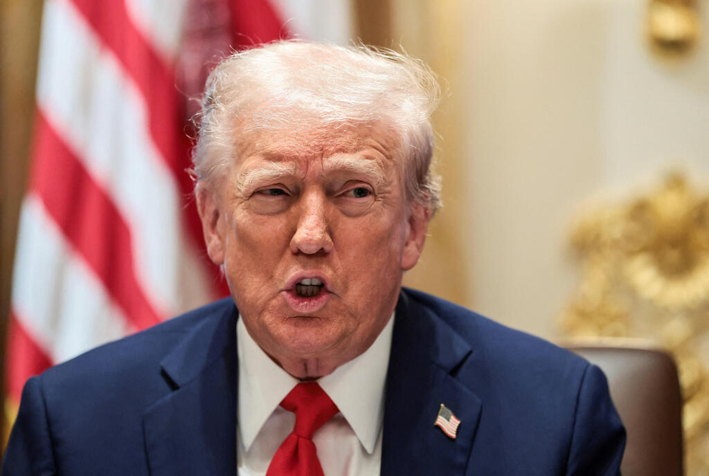 טראמפ בישיבת קבינט