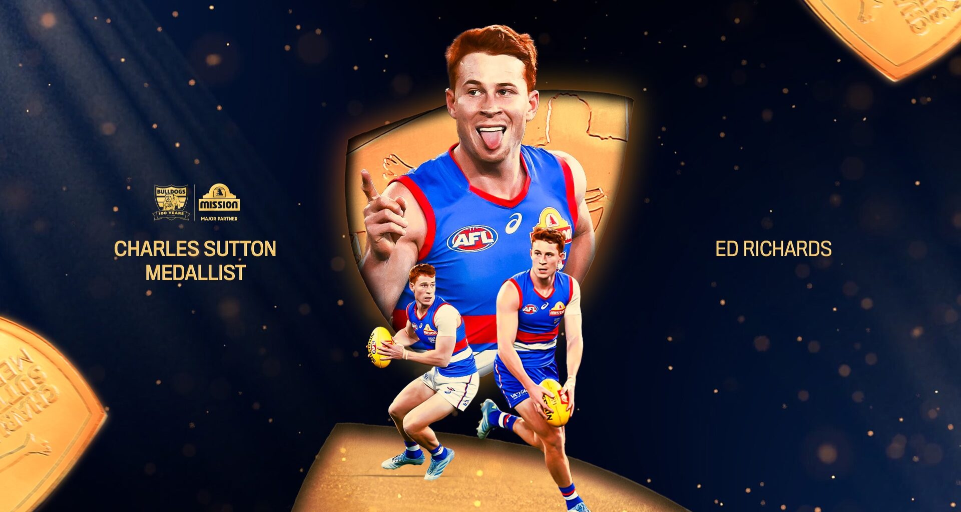 Richards claims maiden Charles Sutton Medal