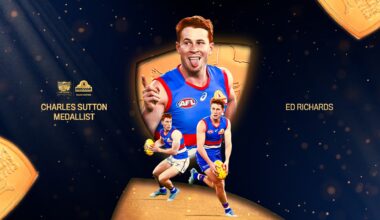 Richards claims maiden Charles Sutton Medal