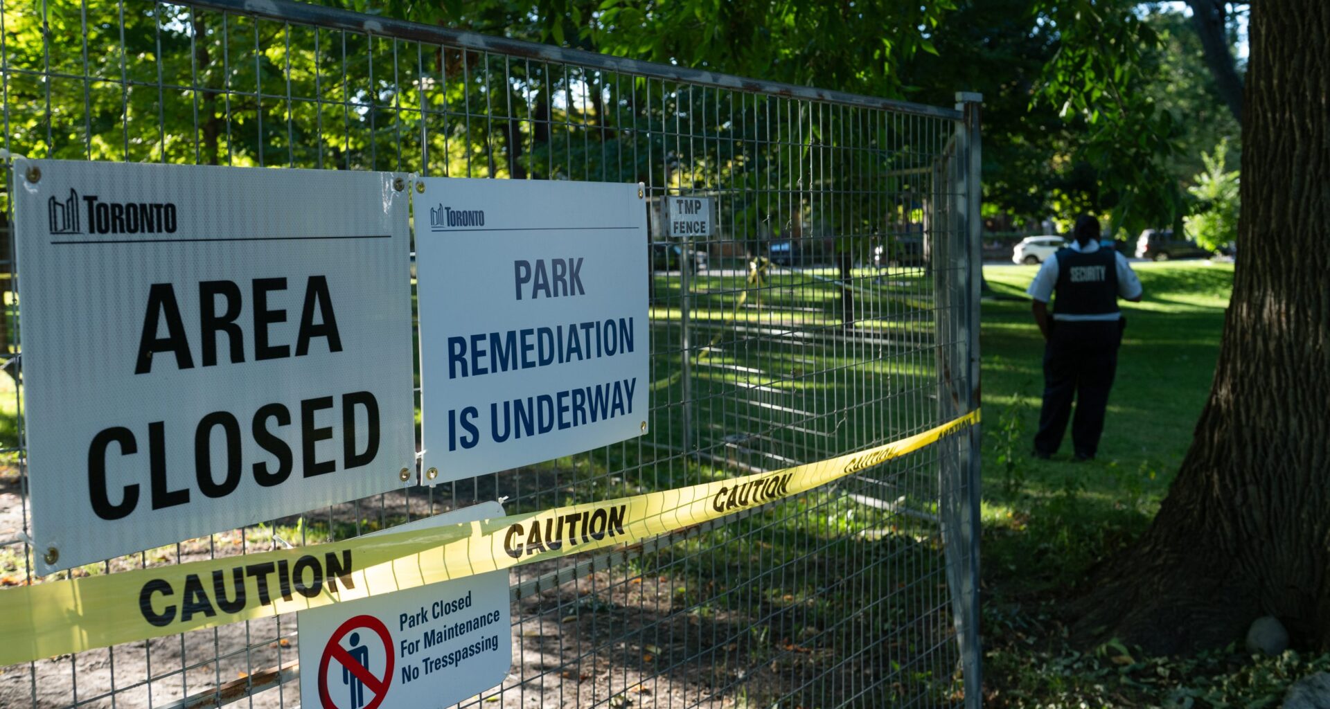 Six arrested as Toronto clears new encampment at Dufferin Grove Park