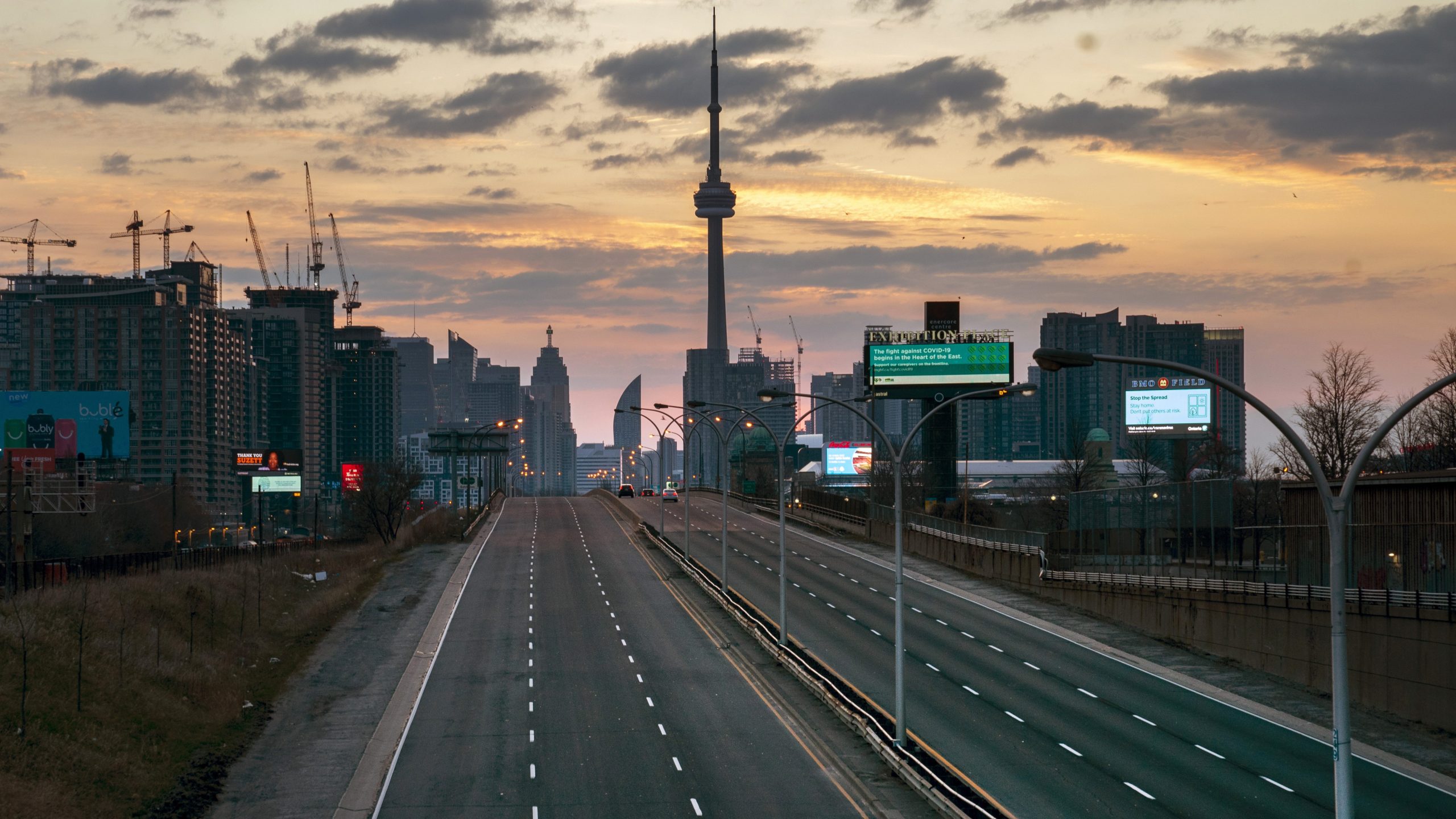 Toronto Gardiner construction