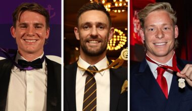 The top 10 in your club's B&F