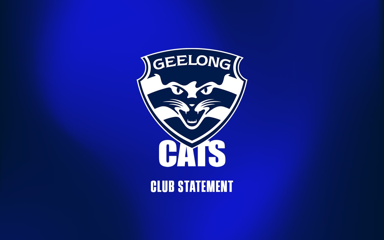 Geelong Cats Club Statement