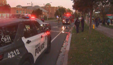 male cyclist taken to hospital