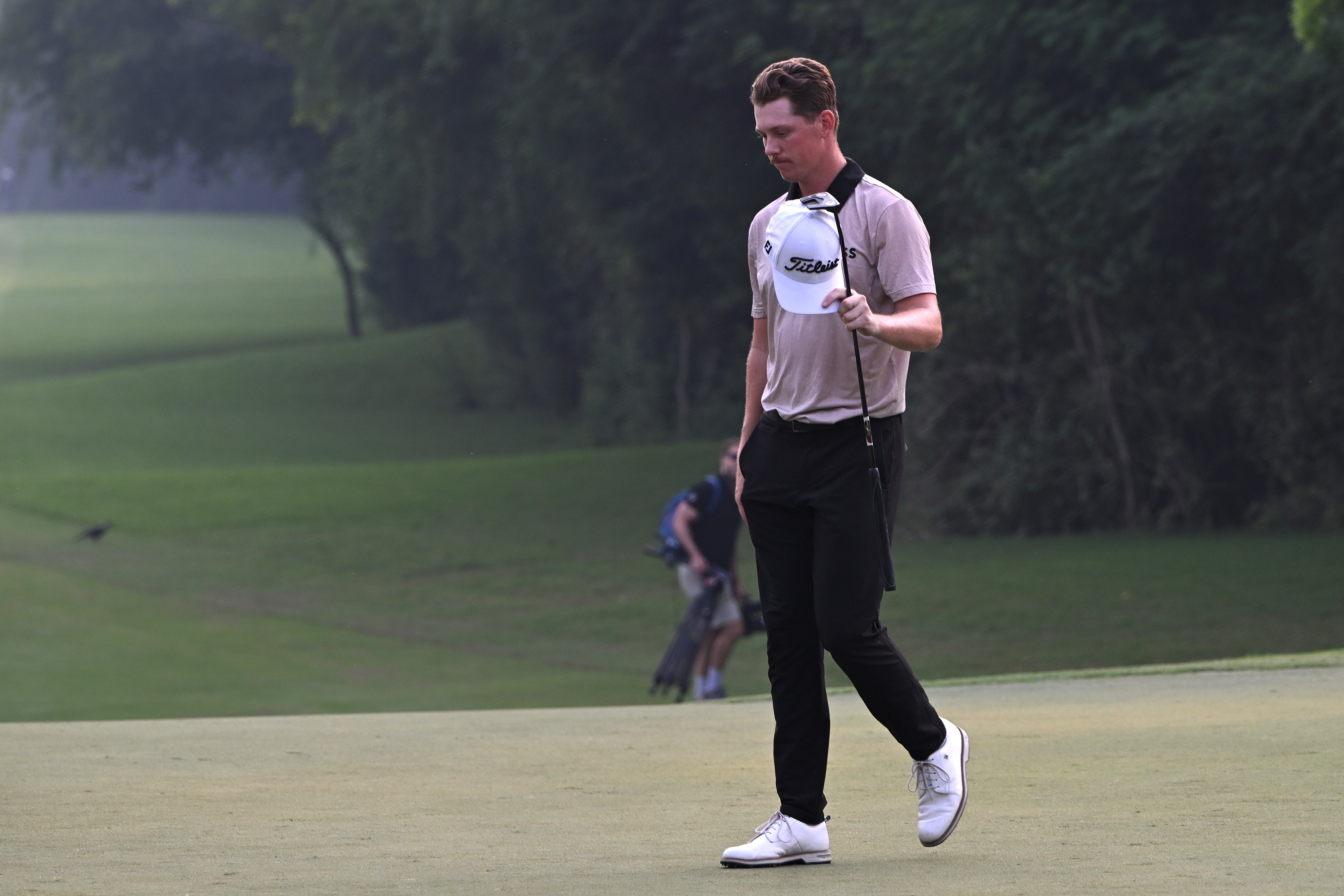 Daniel Hillier threatened something spectacular before running into trouble on the 14th