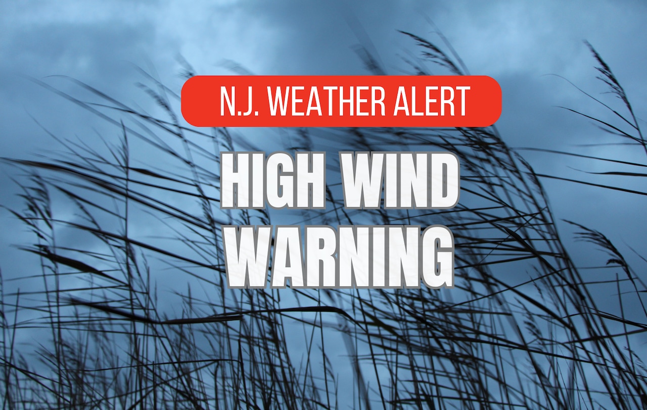 High wind warning issued for 4 N.J. counties as nor’easter looms with 60 mph gusts