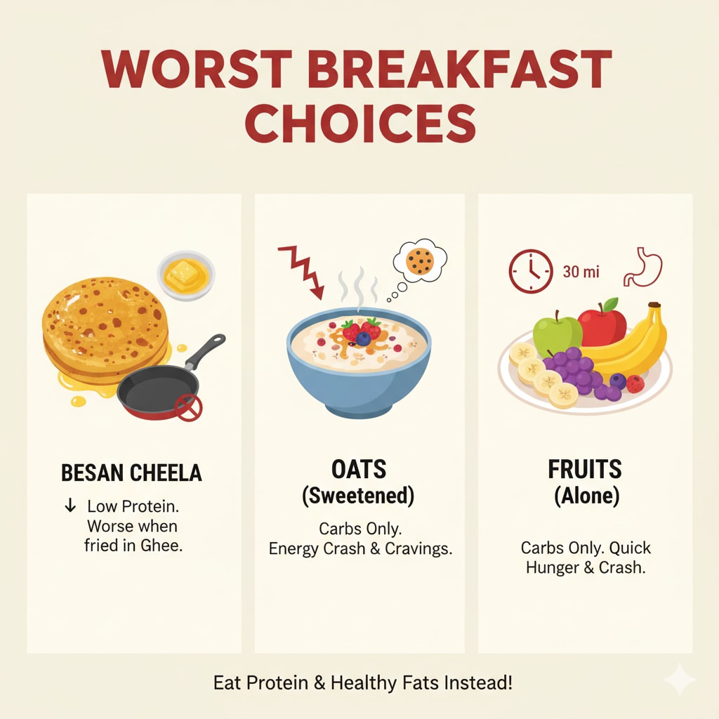 Check out the healthier alternatives that Siddhartha recommends.(Image generated via Google Gemini)