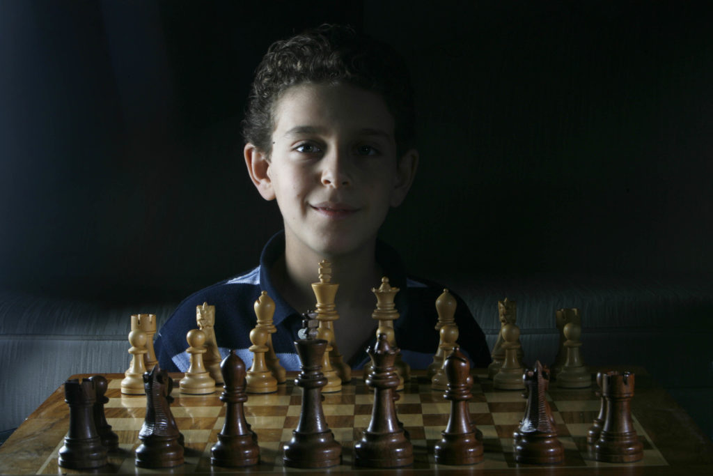 Daniel Naroditsky is ranked first in the world for chess for boys 12 and under.