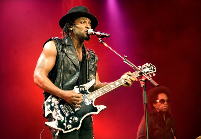 D'Angelo performs on stage during North Sea Jazz Festival on July 8, 2012 in Rotterdam, Netherlands.
