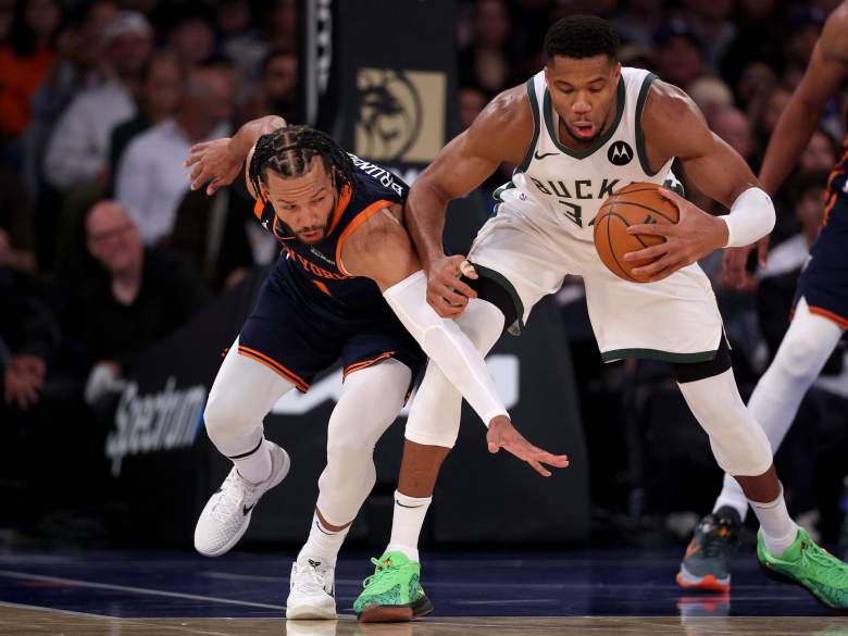 Jalen Brunson, Giannis Antetokounmpo, Knicks