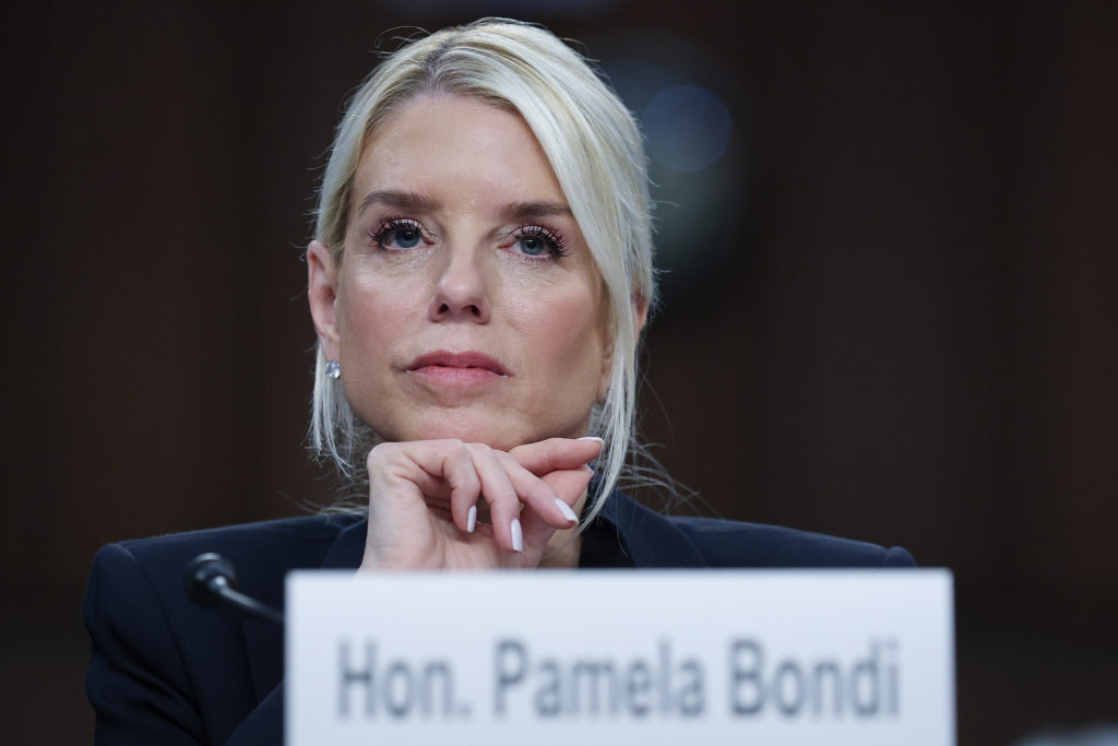 Attorney General Pam Bondi Testifies To The Senate Judiciary Committee