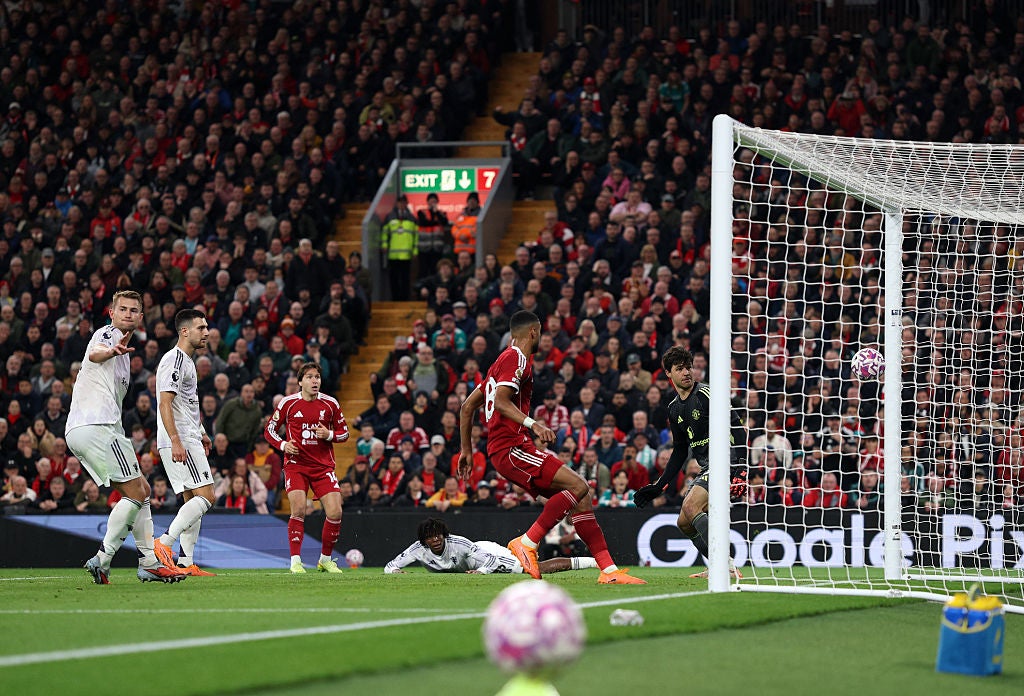 Cody Gakpo scored to provide a Liverpool lifeline
