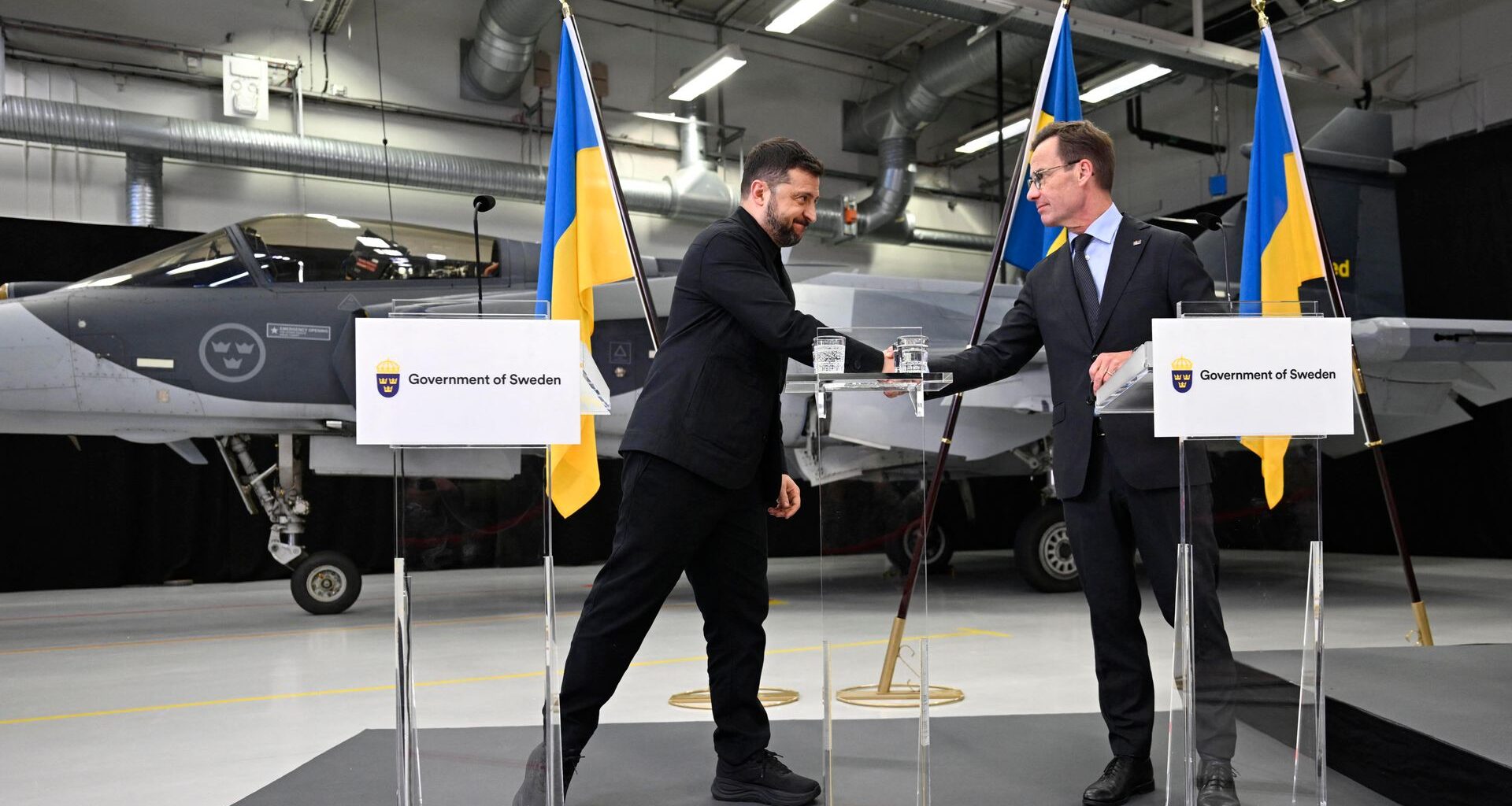 Up to 150 Gripens — Ukraine, Sweden move toward long-term deal on Swedish jets