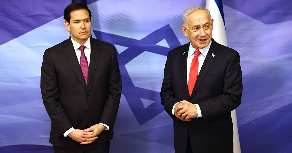 Rubio meets Netanyahu in push to preserve Gaza ceasefire