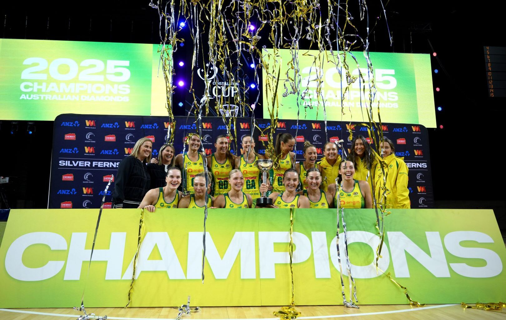 Diamonds claim Constellation Cup