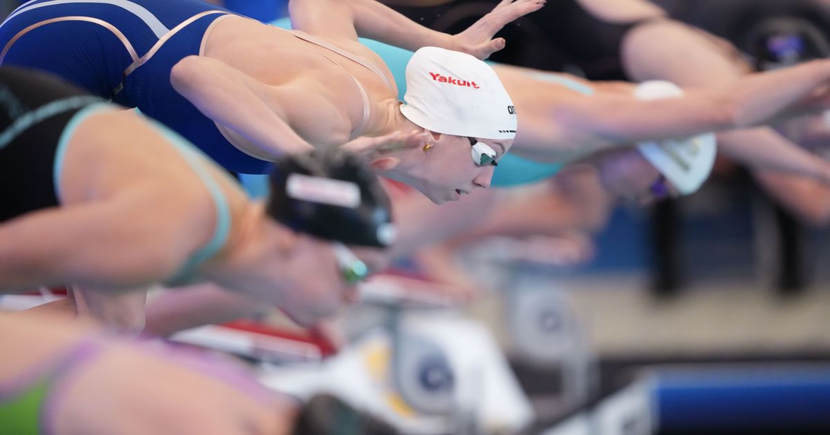 Regan Smith, Gretchen Walsh break World Cup records to open Swimming World Cup in Carmel