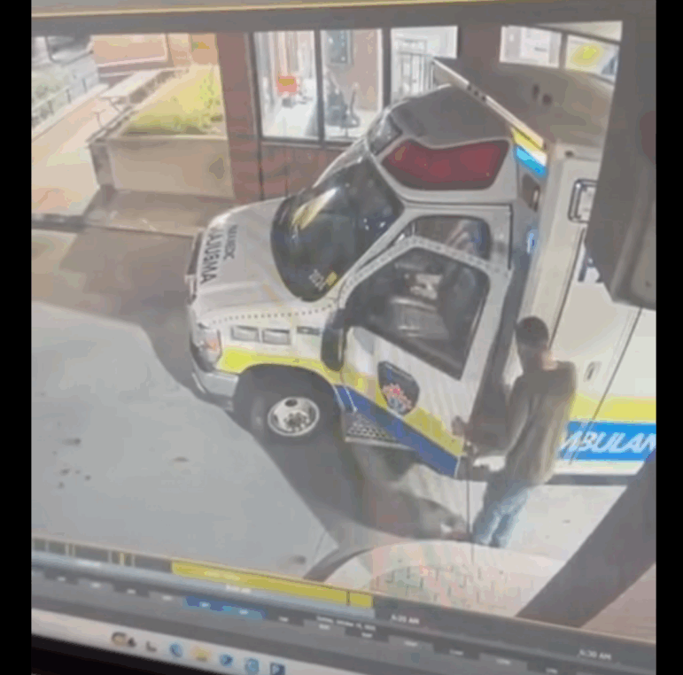 Hamilton Ambulance Set on Fire by Arsonist at General Hospital Early Sunday Morning – TPR Hamilton