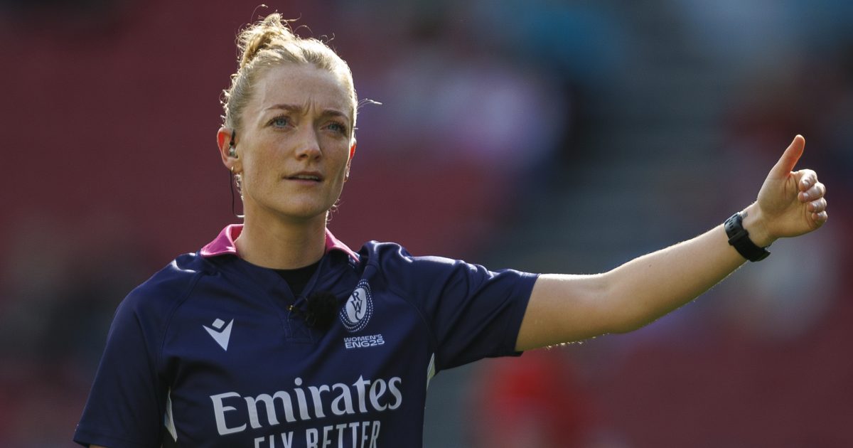 RWC 2025 final referee Hollie Davidson to take charge of 2 November Tests