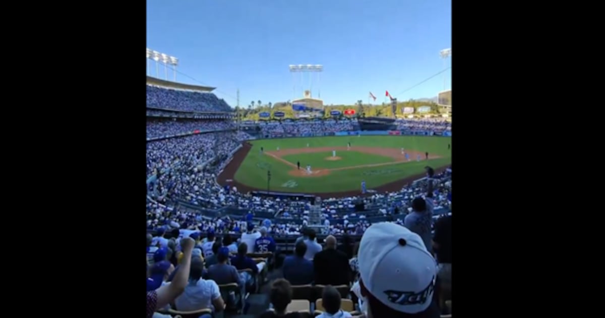‘You’ve got to be kidding me’: Viral video shows Davis Schneider’s dad reacting to leadoff homer - CTV News