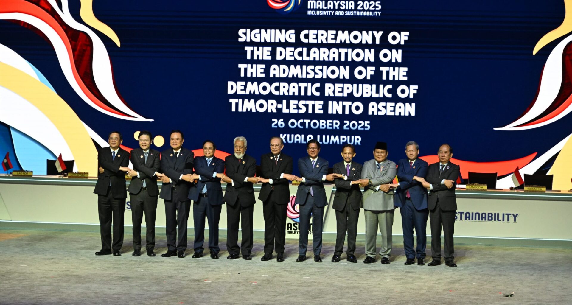 Forging a New Era: Timor-Leste Admitted into ASEAN