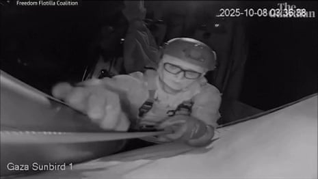 Israel intercepts Freedom Flotilla boats carrying medical aid to Gaza – video