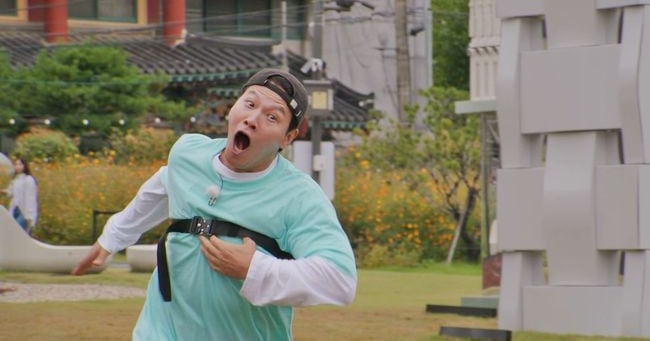 Kim Jong-kook Leads 'Running Man' Time Challenge - 조선일보