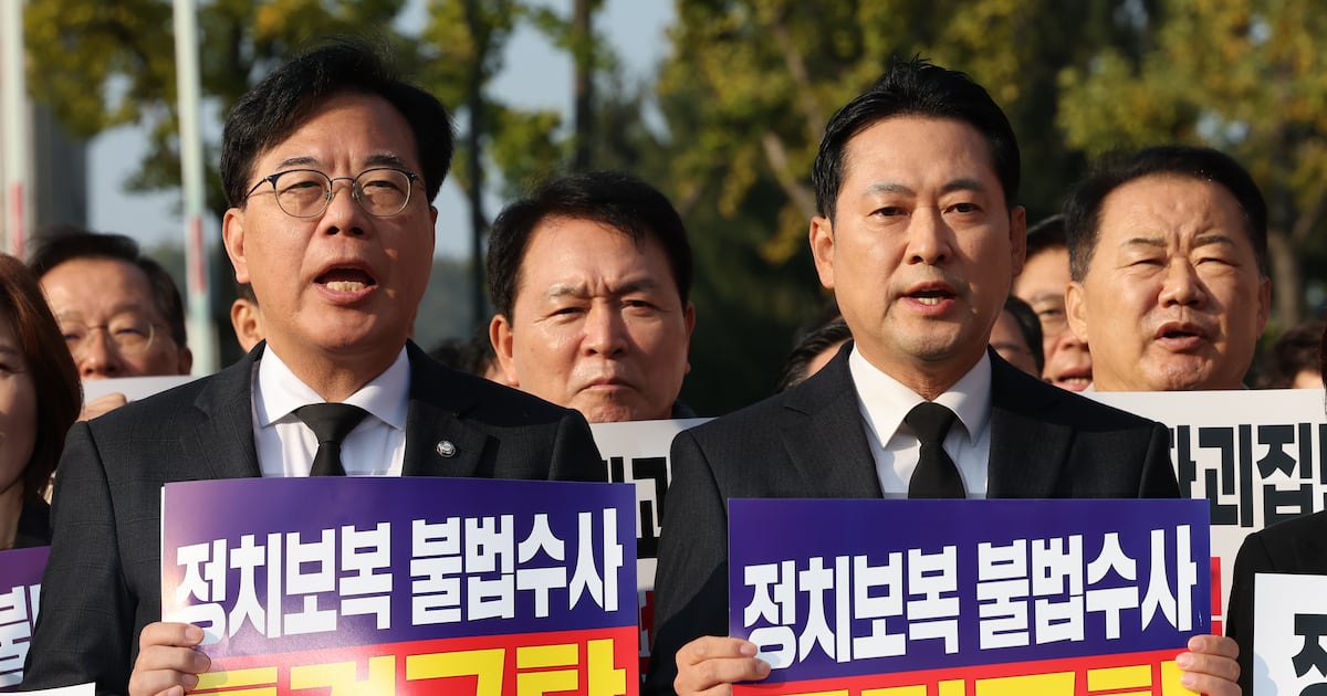 People Power Party Leader Demands Resumption of President Lee's Trials - 조선일보