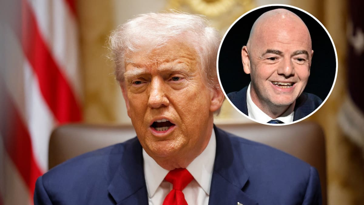 Football World Cup: Donald Trump says Fifa chief Gianni Infantino would back moving games