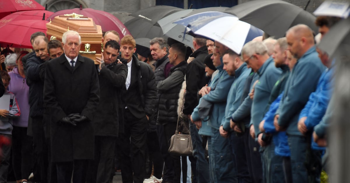 Attack victim Barry Daly remembered as a great dad and community hero at funeral – The Irish Times