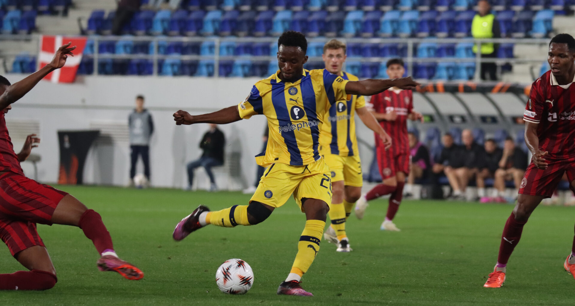 Maccabi beaten 0-3 by Midtjylland
