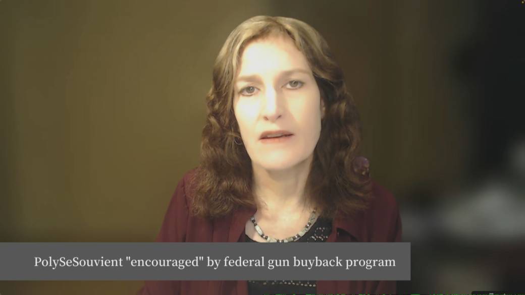 Click to play video: 'PolySeSouvient “encouraged” by federal gun buyback program'
