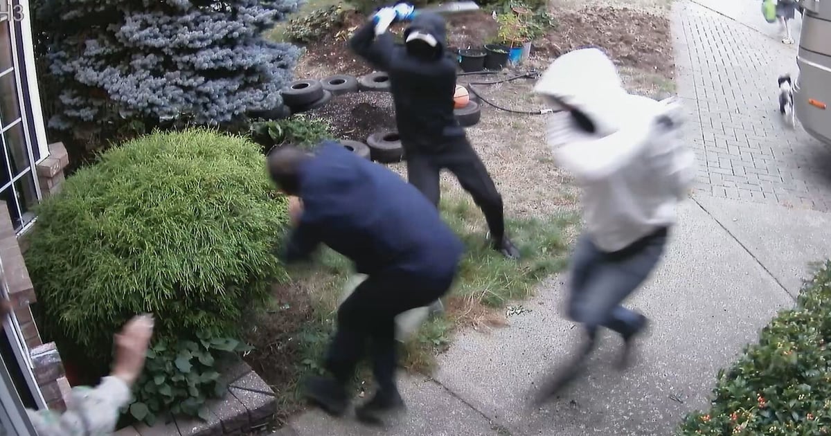 Disturbing video shows B.C. businessman attacked with baseball bats - CTV News