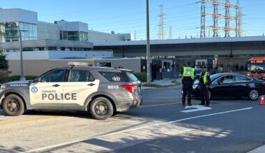 Pedestrian struck by vehicle in Etobicoke