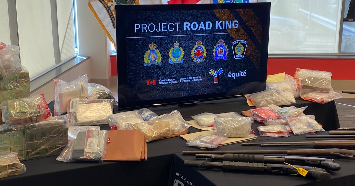 Niagara police seize 38 stolen vehicles and quantity of drugs and guns following investigation into ‘criminal network’ - CTV News