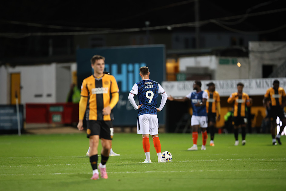 Town fall to Trophy defeat to Cambridge