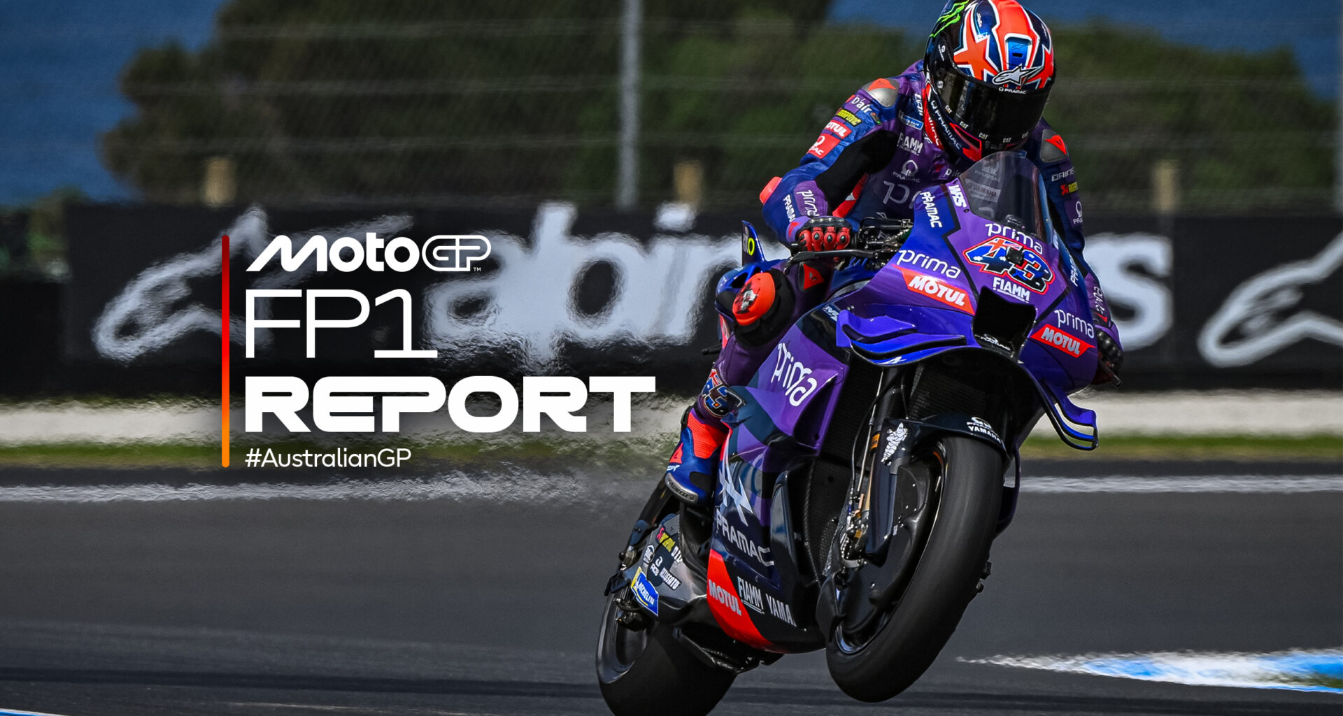 Miller thrills to top Phillip Island FP1