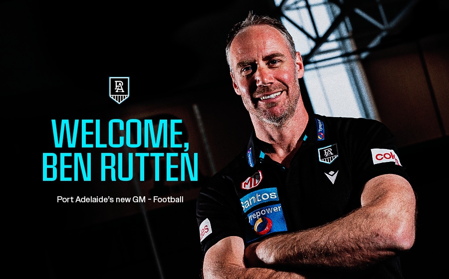 Ben Rutten appointed Port Adelaide GM of Football